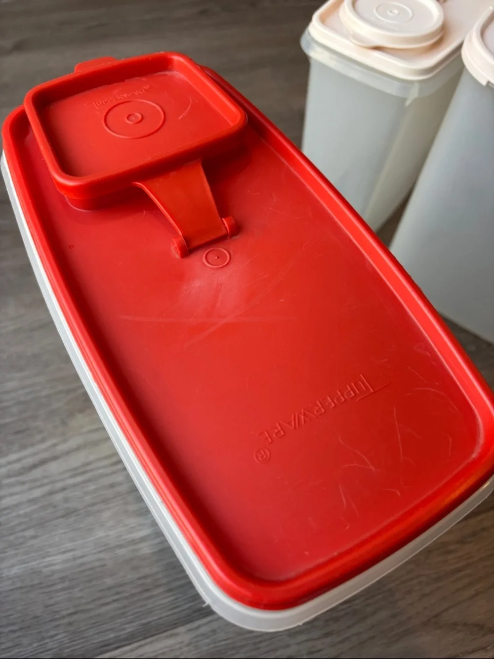 Tupperware Modular Mates Bundle, Store-n-Pour, Cereal, and Large Square with Lid